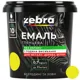 Емаль акрилова Zebra, 0,7 кг, яскраво-жовта, фото 1 Емаль акрилова Zebra, 0,7 кг, яскраво-жовта купити недорого в Україні, фото 1