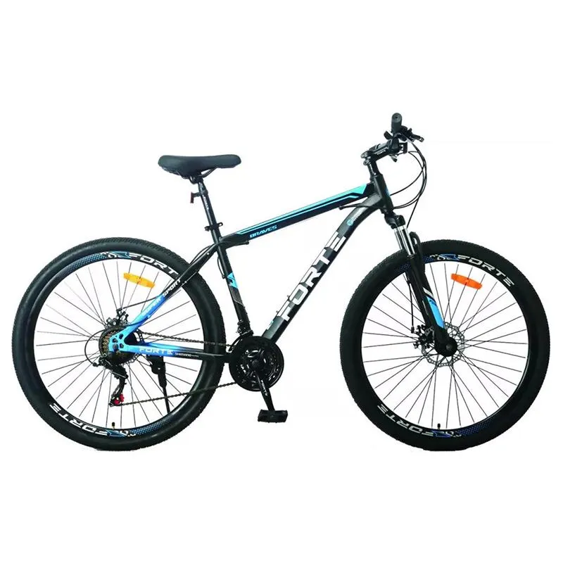 Велосипед Forte Braves, рама 17", колеса 26", чорно-синій, 117822 купити недорого в Україні, фото 1