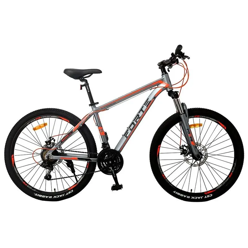 Велосипед Forte Extreme, рама 19", колеса 27,5", сіро-червоний, 117153 купити недорого в Україні, фото 1