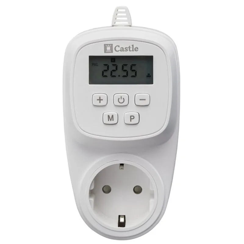 Терморегулятор розеточний для обігрівачів Castle AC209Н, 55014584 купити недорого в Україні, фото 1