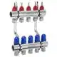 Колектор в зборі Gross, 1"x3/4", 5 контурів, нікель, 8504, фото 1 Колектор в зборі Gross, 1"x3/4", 5 контурів, нікель, 8504 купити недорого в Україні, фото 1