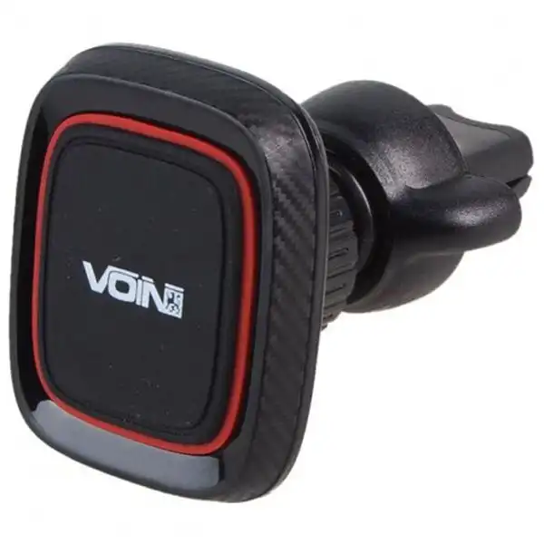 Тримач для телефону на дефлектор панелі магнітний Voin, 47-90 мм, UHV-5002BK/RD (97) купити недорого в Україні, фото 1