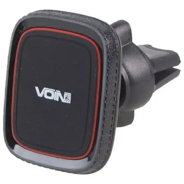 Тримач для телефону на дефлектор панелі магнітний Voin, 40-88 мм, UHV-5003BK/RD (76) купити недорого в Україні, фото 1