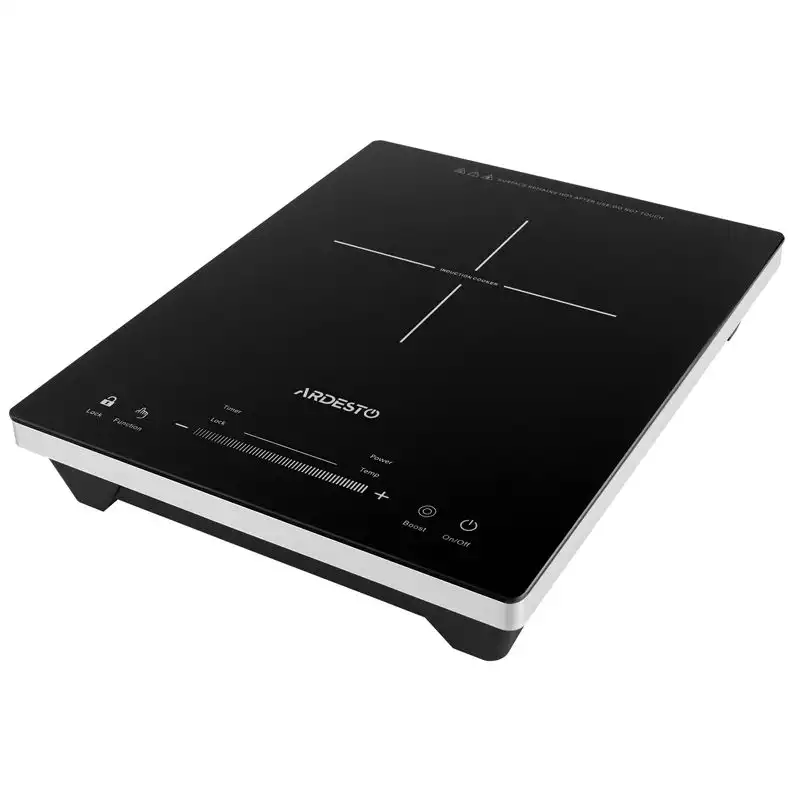 Плита индукционная одинарная с Boost-режимом Ardesto ICS-B118, 1,8 кВт, чёрный купить недорого в Украине, фото 2
