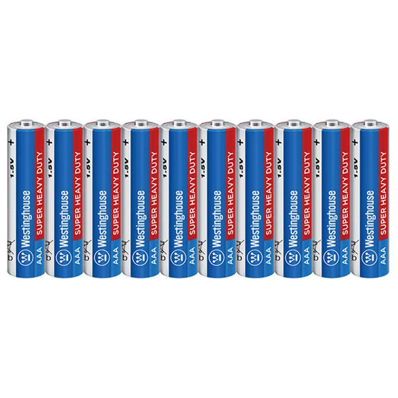 Батарейка Westinghouse Super Heavy Duty, AAA/R03, 10 шт, R03P-SP10 купити недорого в Україні, фото 1