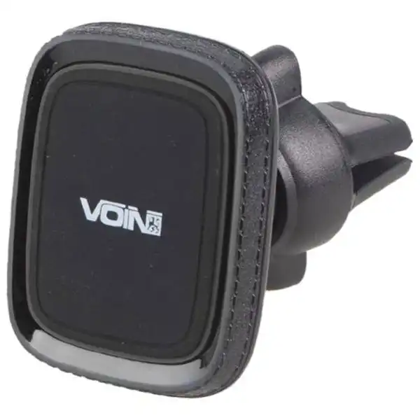 Тримач для телефону на дефлектор панелі магнітний Voin, 40-88 мм, UHV-5003BK/GY (76) купити недорого в Україні, фото 1