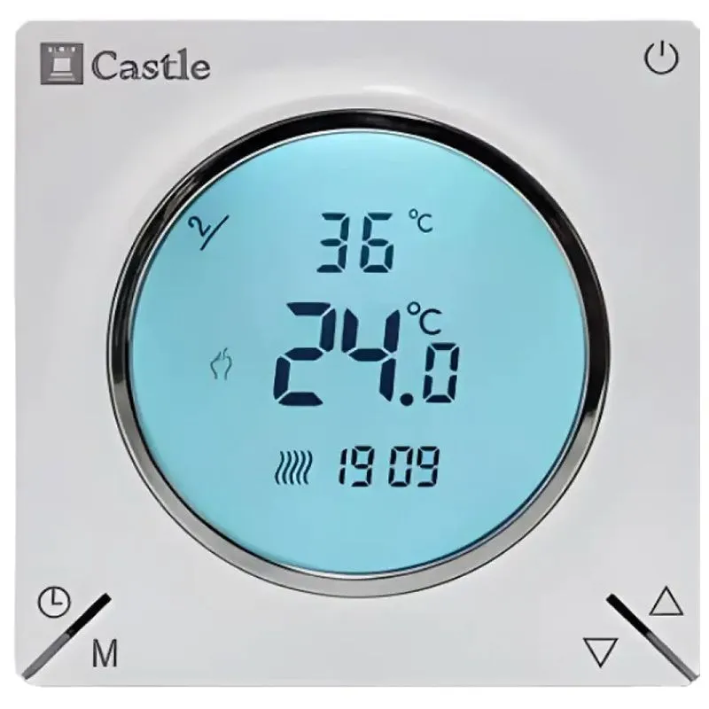 Терморегулятор для теплого пола Castle AC829Н, 55015067 купить недорого в Украине, фото 1