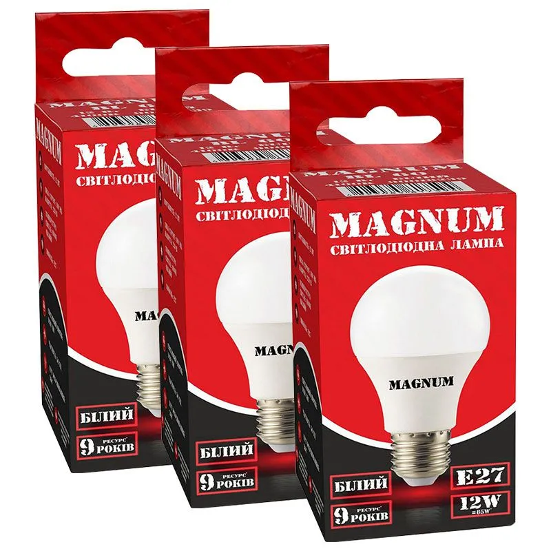Лампа світлодіодна Magnum, 3 шт, 90018239/3 купити недорого в Україні, фото 2