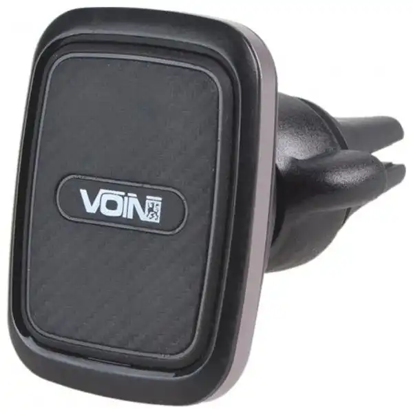 Тримач для телефону на дефлектор панелі магнітний Voin, 47-88 мм, UHV-5007BK/GY (97) купити недорого в Україні, фото 1