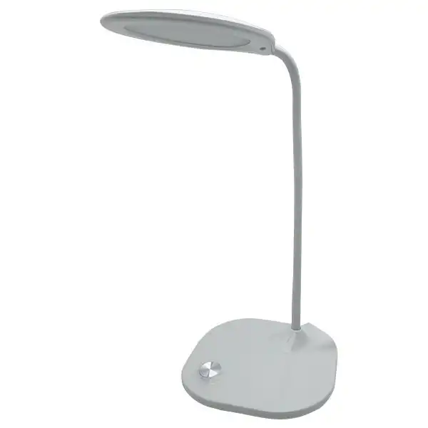 Лампа настільна світлодіодна хайтек Eurolamp, 5 Вт, 5300-5700 К, білий, LED-TLG-4(white) купити недорого в Україні, фото 1
