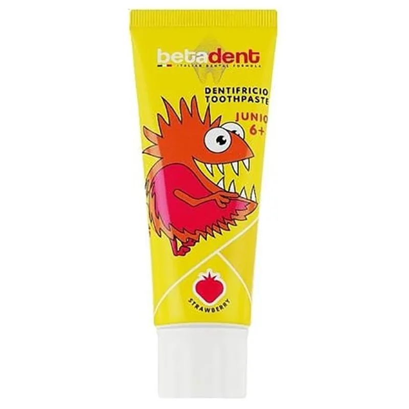 Зубная паста President Betadent Strawberry Junior 6+, 75 мл, 0004.4.00.0030.00 купить недорого в Украине, фото 1