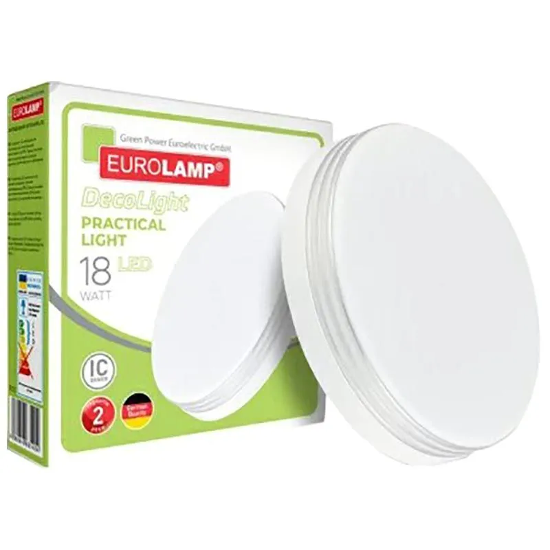 Світильник світлодіодний Eurolamp Practical light N26, 18 Вт, 4000 K купити недорого в Україні, фото 2