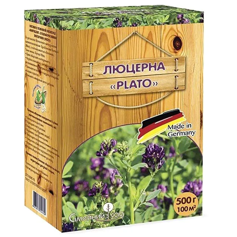 Семена Семейный сад Люцерна Plato, 0,5 кг купить недорого в Украине, фото 1