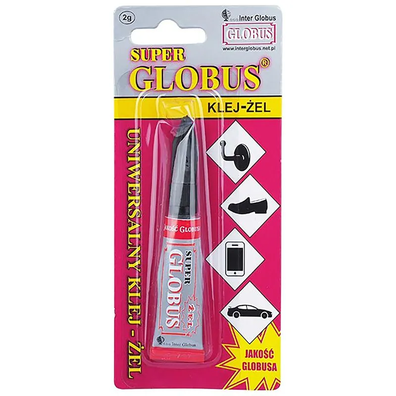 Супер-клей Globus Super Globus, 2 г купити недорого в Україні, фото 1