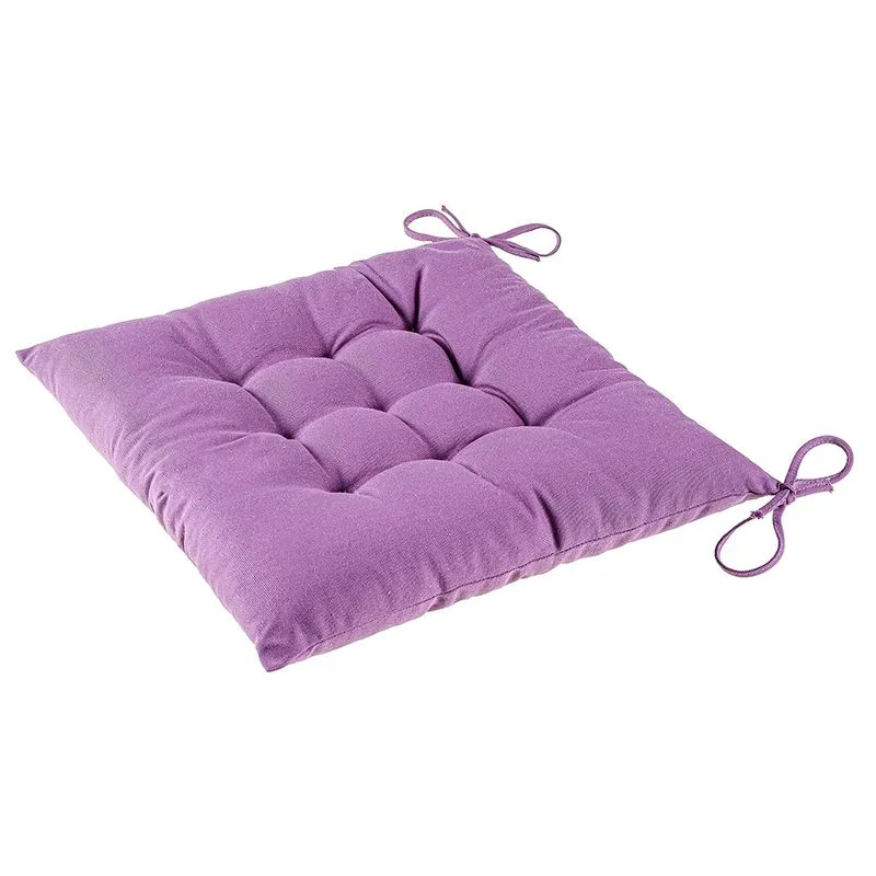 Подушка для стула Home Line Цветок, фиолетовый, 193546, фото 1 Подушка для стула Home Line Цветок, фиолетовый, 193546 купить недорого в Украине, фото 1