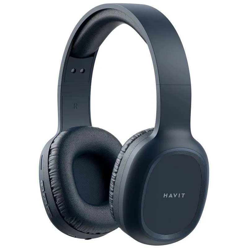 Навушники бездротові Havit HV-H2590BT Pro, синій купити недорого в Україні, фото 2
