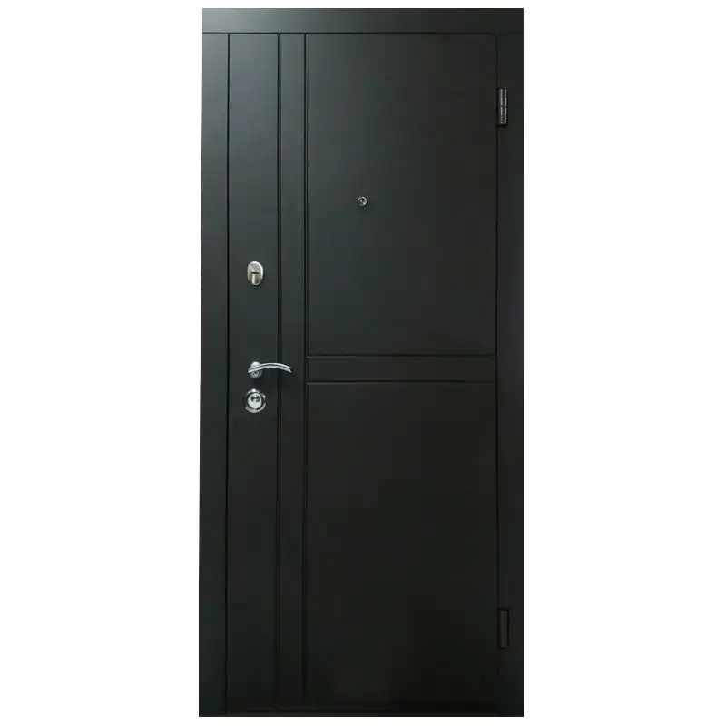 Двері вхідні Статус Престиж FS-015, 960х2050 мм, венге горизонт темний вінорит, праві купити недорого в Україні, фото 1