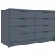 Комод Luxe Studio Urban, 1200х546х750 мм, антрацит, фото 1 Комод Luxe Studio Urban, 1200х546х750 мм, антрацит купить недорого в Украине, фото 1
