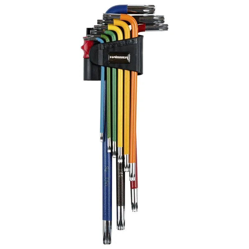 Набор ключей Haisser TORX, 9 шт, 109344 купить недорого в Украине, фото 1