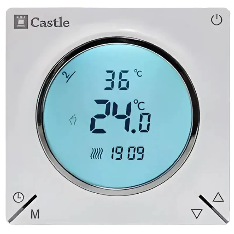 Терморегулятор для теплої підлоги Castle AC829Н-G, 55015065 купити недорого в Україні, фото 1