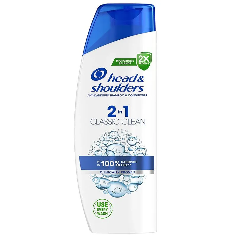 Шампунь Head & Shoulders 2в1 Основной уход, 330 мл купить недорого в Украине, фото 1