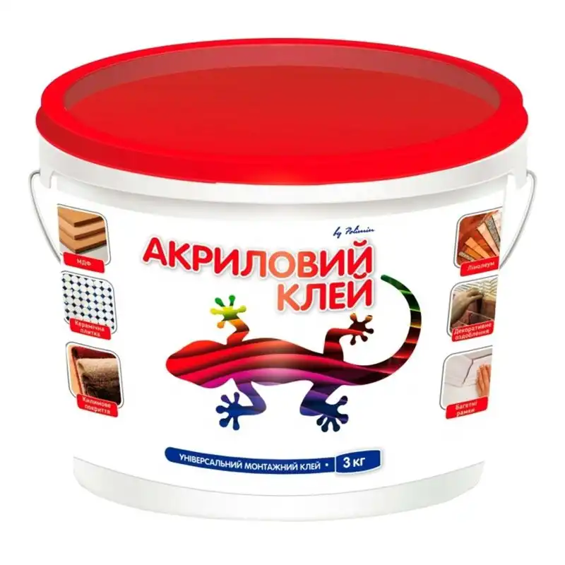 Клей универсальный монтажный Polimin, 3 кг купить недорого в Украине, фото 1