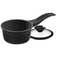 Ківш з кришкою Lessner Black Pro New, алюміній, d 16 см, 1,3 л, 55872-16, фото 2 Ківш з кришкою Lessner Black Pro New, алюміній, d 16 см, 1,3 л, 55872-16 купити недорого в Україні, фото 2