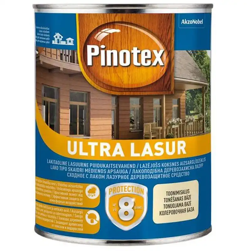 Засіб деревозахисний Pinotex Ultra, 1 л, безбарвний, фото 34538 Засіб деревозахисний Pinotex Ultra, 1 л, безбарвний купити недорого в Україні, фото 34538