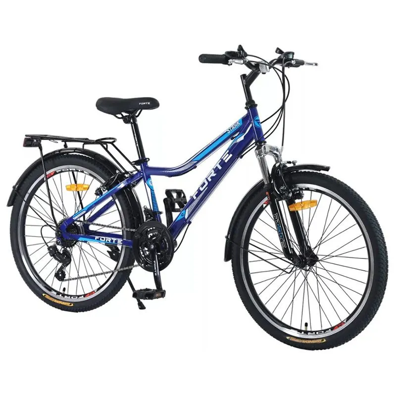 Велосипед Forte Stark, рама 24", колеса 24", голубой, 128230 купить недорого в Украине, фото 1