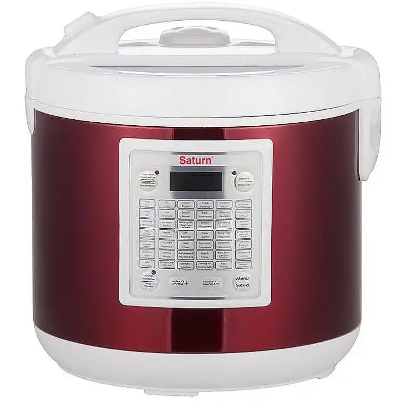 Мультиварка Saturn ST-MC9209 Red, фото 48895 Мультиварка Saturn ST-MC9209 Red купити недорого в Україні, фото 48895