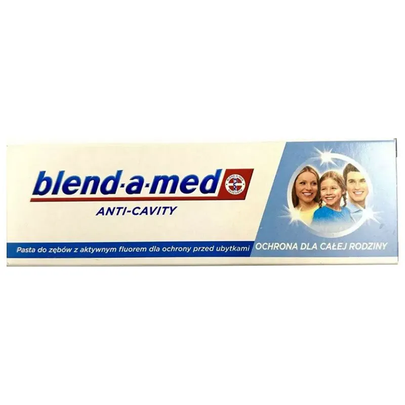 Зубна паста Blend-a-Med Анти Карієс Сімейний захист, 75 мл купити недорого в Україні, фото 1