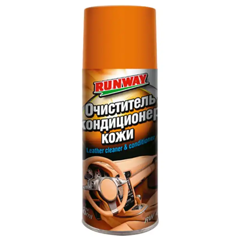 Очисник і кондиціонер для шкіри Runway, 400 мл, RW6124 купити недорого в Україні, фото 1