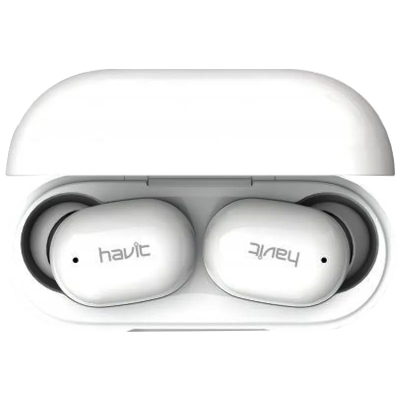 Навушники бездротові Havit TW925, білий купити недорого в Україні, фото 2