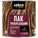 Лак універсальний Zebra Акварель, 2,5 л, глянсовий купити недорого в Україні, фото 1