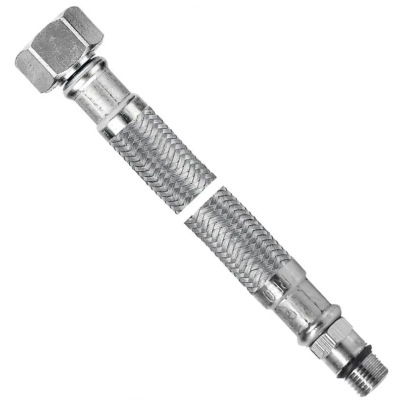 Шланг подвода Ferro, 1/2"хМ10х1, 80 см, WBS84 купить недорого в Украине, фото 1