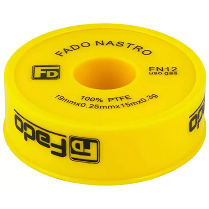 Фум-стрічка Fado для газу, 15 м, 19х0,25 мм, 0,3 г, FN12 купити недорого в Україні, фото 2