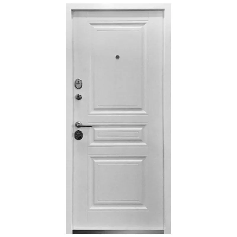 Двері вхідні Міністерство дверей П-3К-198, 960x2050 мм, сірий/білий, ліві купити недорого в Україні, фото 2