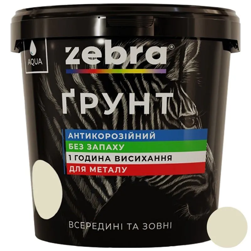 Почва Zebra, 2,5 кг, 13 слоновая кость купить недорого в Украине, фото 1