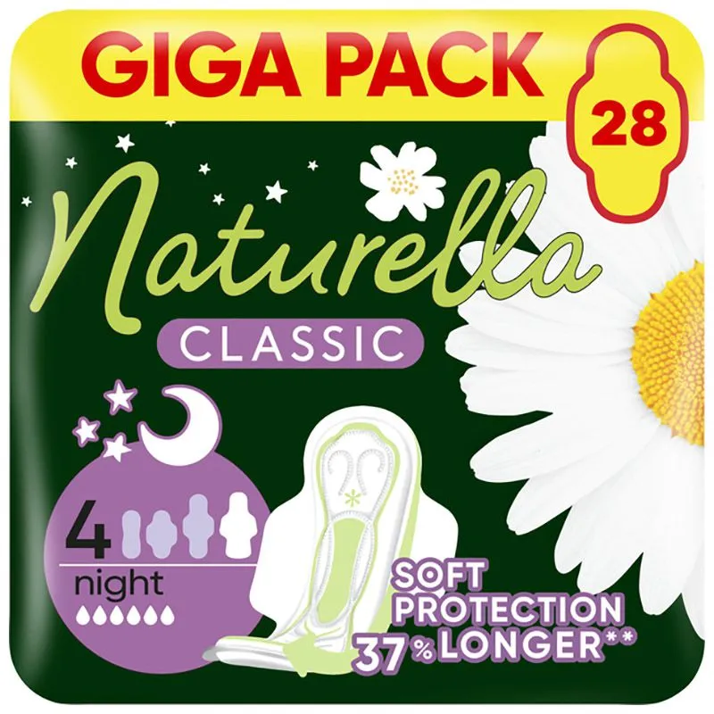 Прокладки Naturella Classic Night, 28 шт купити недорого в Україні, фото 1