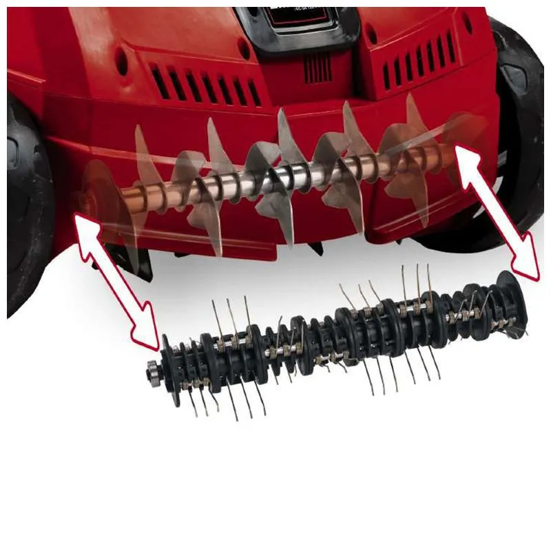 Аератор вертикуттер скарифікатор електричний Einhell GC-SA 1231/1, 1200 Вт, шир. 310 мм, глиб. 9 мм, фото 2 Аератор вертикуттер скарифікатор електричний Einhell GC-SA 1231/1, 1200 Вт, шир. 310 мм, глиб. 9 мм купить недорого в Украине, фото 2
