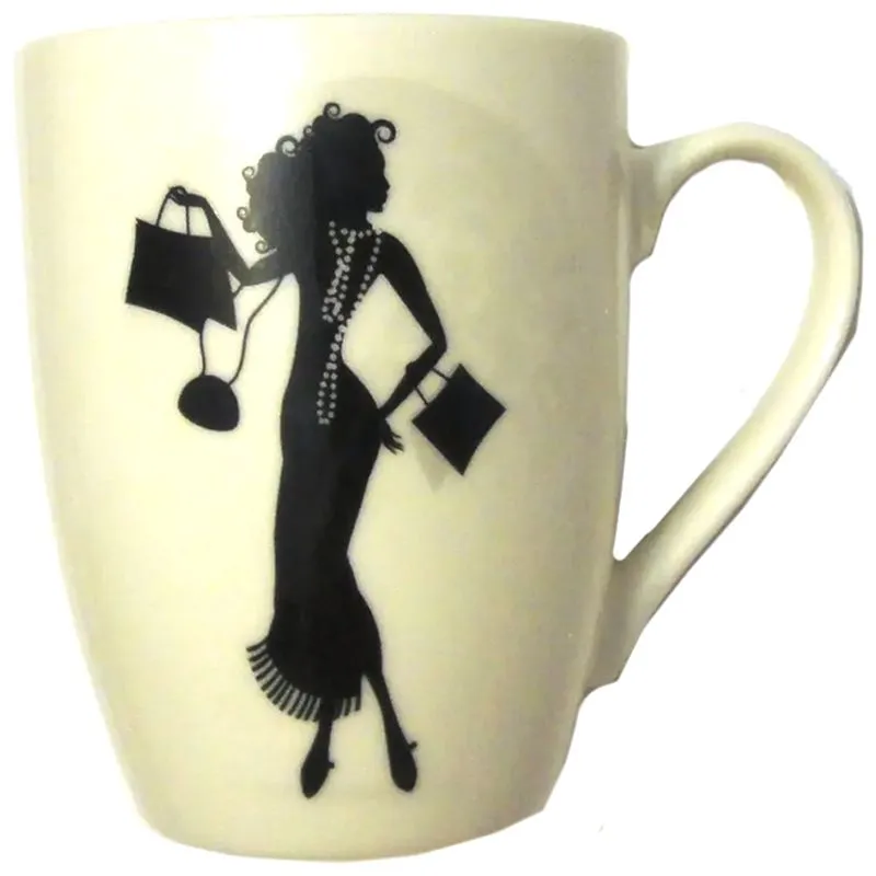 Чашка Vittora Lady in black, 300 мл, 16974 купити недорого в Україні, фото 1