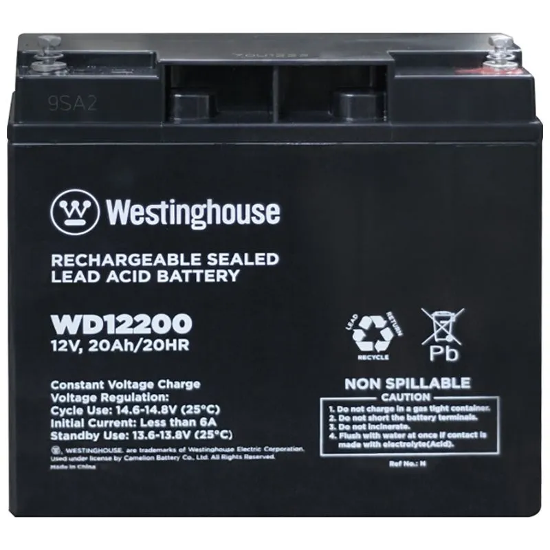Акумуляторна батарея Westinghouse Deep Cycle, WD12200N-T12 купити недорого в Україні, фото 1
