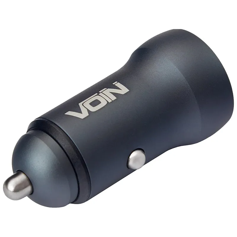 Зарядное устройство Voin C-36212, 30 Вт, 1хUSB QC3.0 18 Вт, 1хPD 30 Вт, 12-24 В, фото 2 Зарядное устройство Voin C-36212, 30 Вт, 1хUSB QC3.0 18 Вт, 1хPD 30 Вт, 12-24 В купить недорого в Украине, фото 2