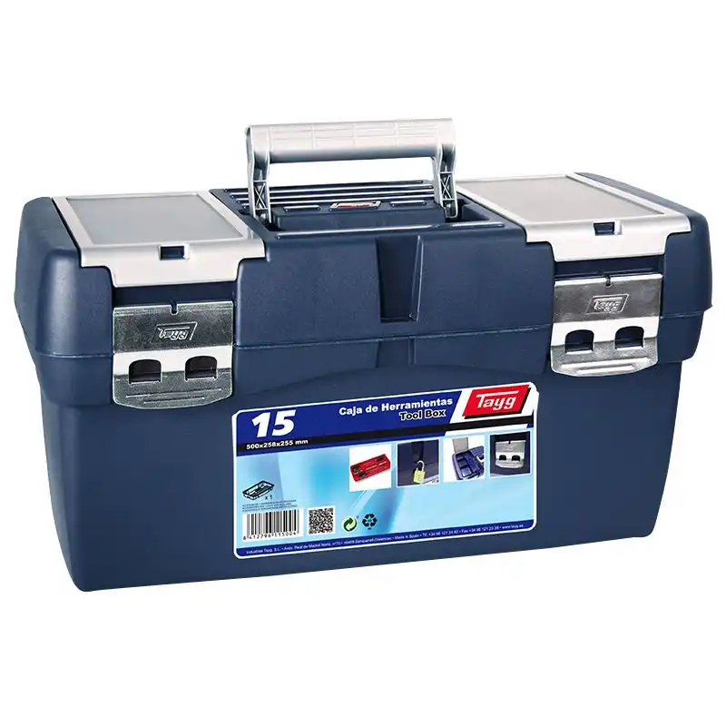 Ящик для інструментів Tayg Box 15 BL Caja htas, 50x25,8x25,5 см, чорний, 115554 купити недорого в Україні, фото 1
