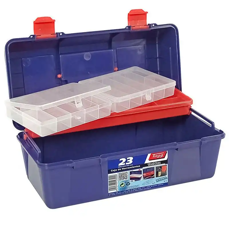 Ящик для інструментів Tayg Box 23 Caja htas, 35,6x18,4x16,3 см, синій, 123009 купити недорого в Україні, фото 1
