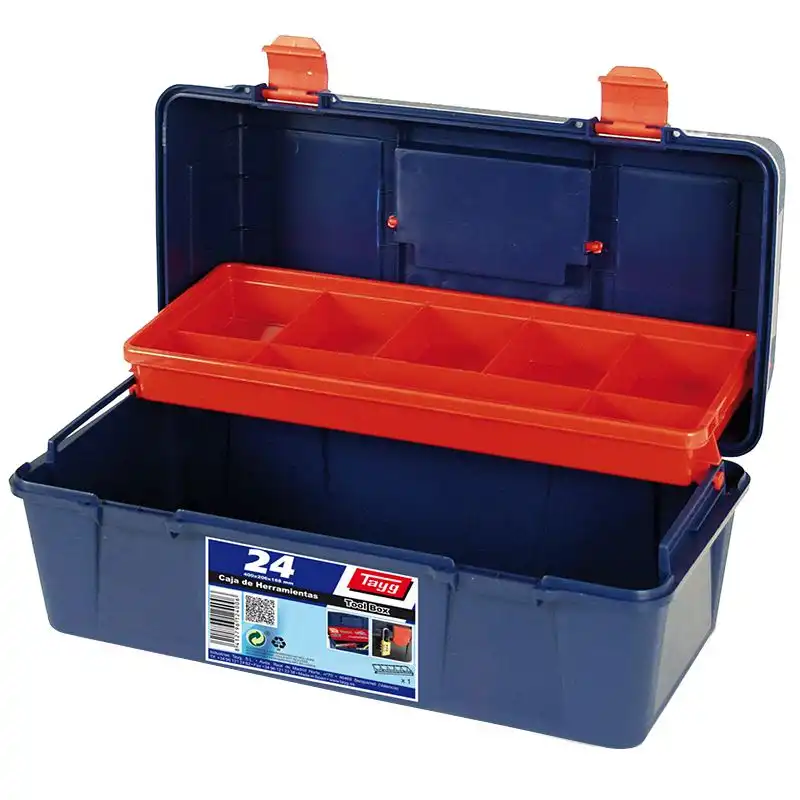 Ящик для інструментів Tayg Box 24 Caja htas, 40x20,6x18,8 см, синій, 124006 купити недорого в Україні, фото 1