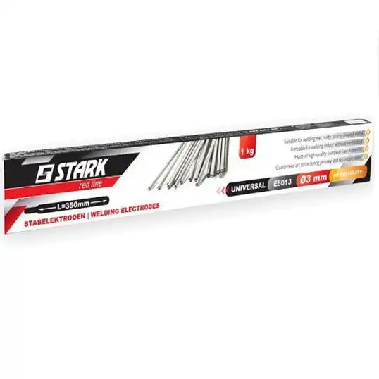 Електроди Stark Universal E-6013, 3 мм, 1 кг, 230071010 купити недорого в Україні, фото 1
