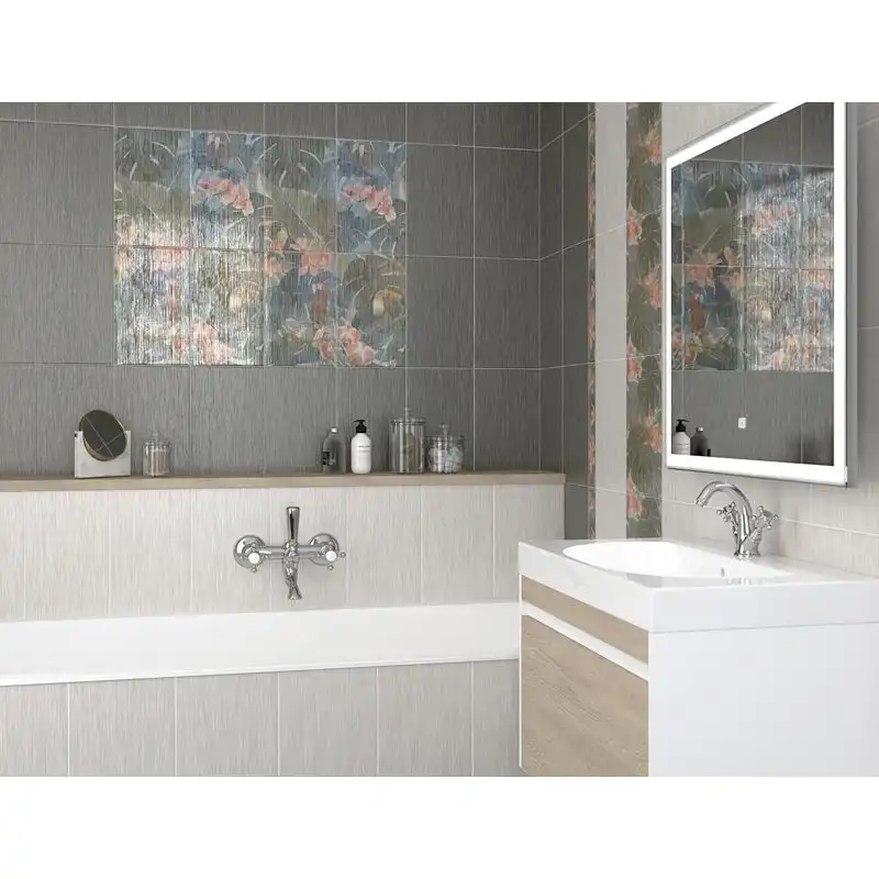Декор Kerama Marazzi Пальмовий ліс, 250х40 мм, HGD\A365\6000, фото 1 Декор Kerama Marazzi Пальмовий ліс, 250х40 мм, HGD\A365\6000 купити недорого в Україні, фото 1