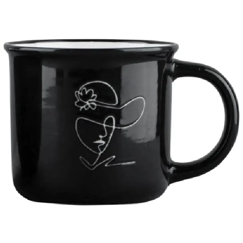 Чашка Vittora Lady in black, 300 мл, 116972 купити недорого в Україні, фото 1