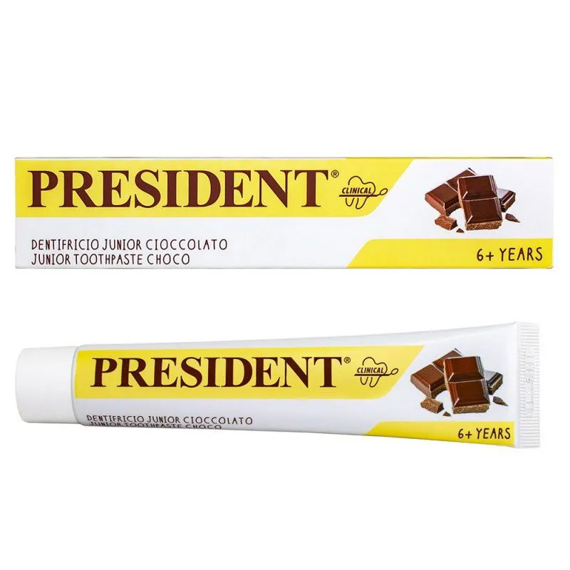 Зубная паста PresiDENT Junior Choco 6+, 50 мл, 1007.4.00.0830.03 купить недорого в Украине, фото 1